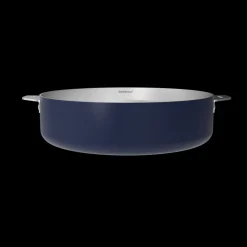 Sauteuse inox La Merveilleuse 28 cm myrtille + livre offert