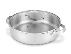 Sauteuse inox sans PFAS et couvercle Cicla 28 cm - Beka