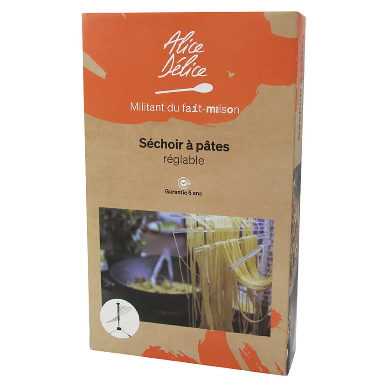 Séchoir à pâtes réglable - Alice Délice