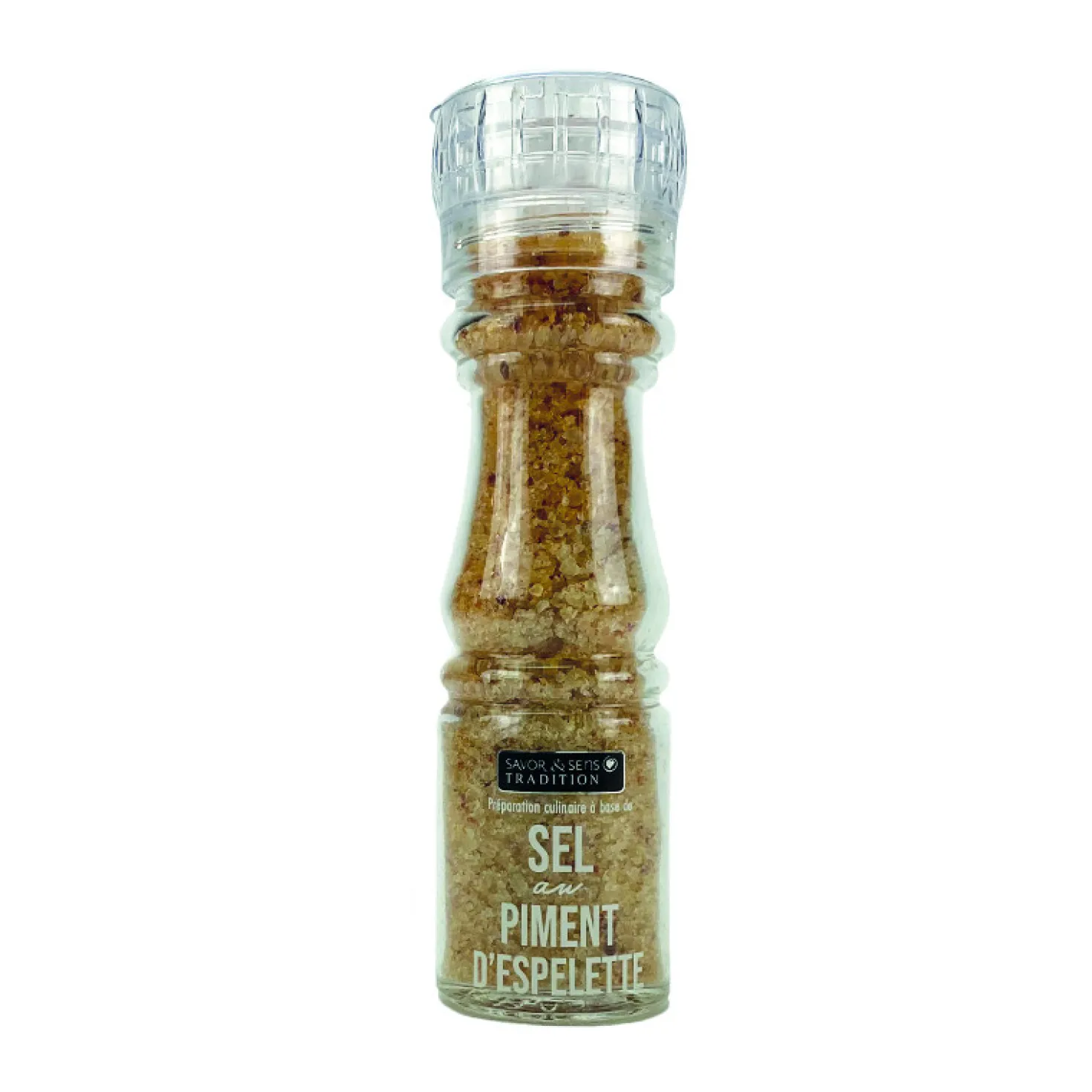 Sel piment d'Espelette en moulin 145 gr - Savor et Sens
