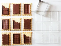 Set biscuits school tablette de chocolat - Scrapcooking
