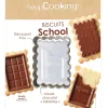 Set biscuits school tablette de chocolat - Scrapcooking
