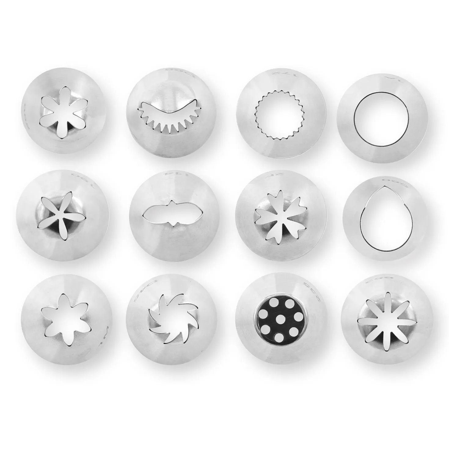 Set de 12 douilles en inox - Alice Délice