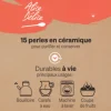 set de 15 perles en céramique - Alice Delice