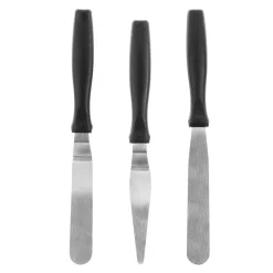 Set de 3 spatules en inox - Alice Délice