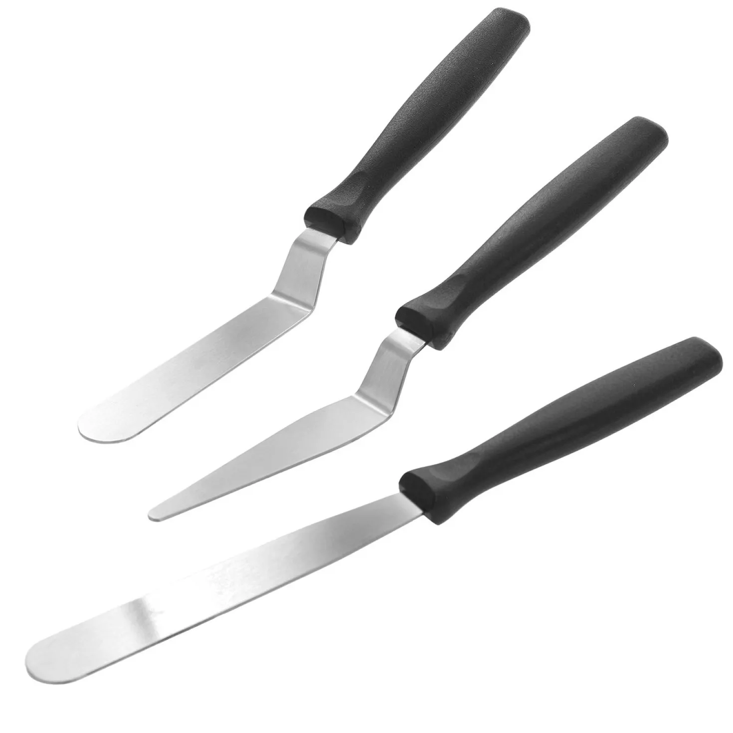 Set de 3 spatules en inox - Alice Délice