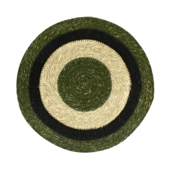 Set de table Luna rond vert - Ogo Living