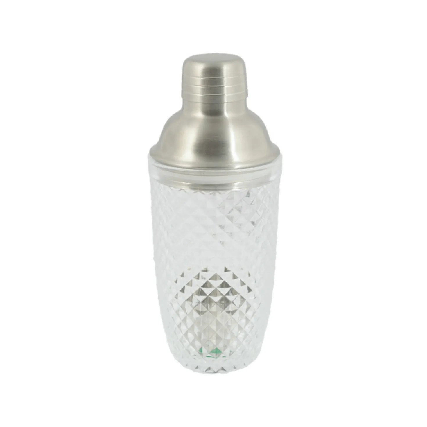 Shaker en verre et acier inoxydable 400ml - Point Virgule