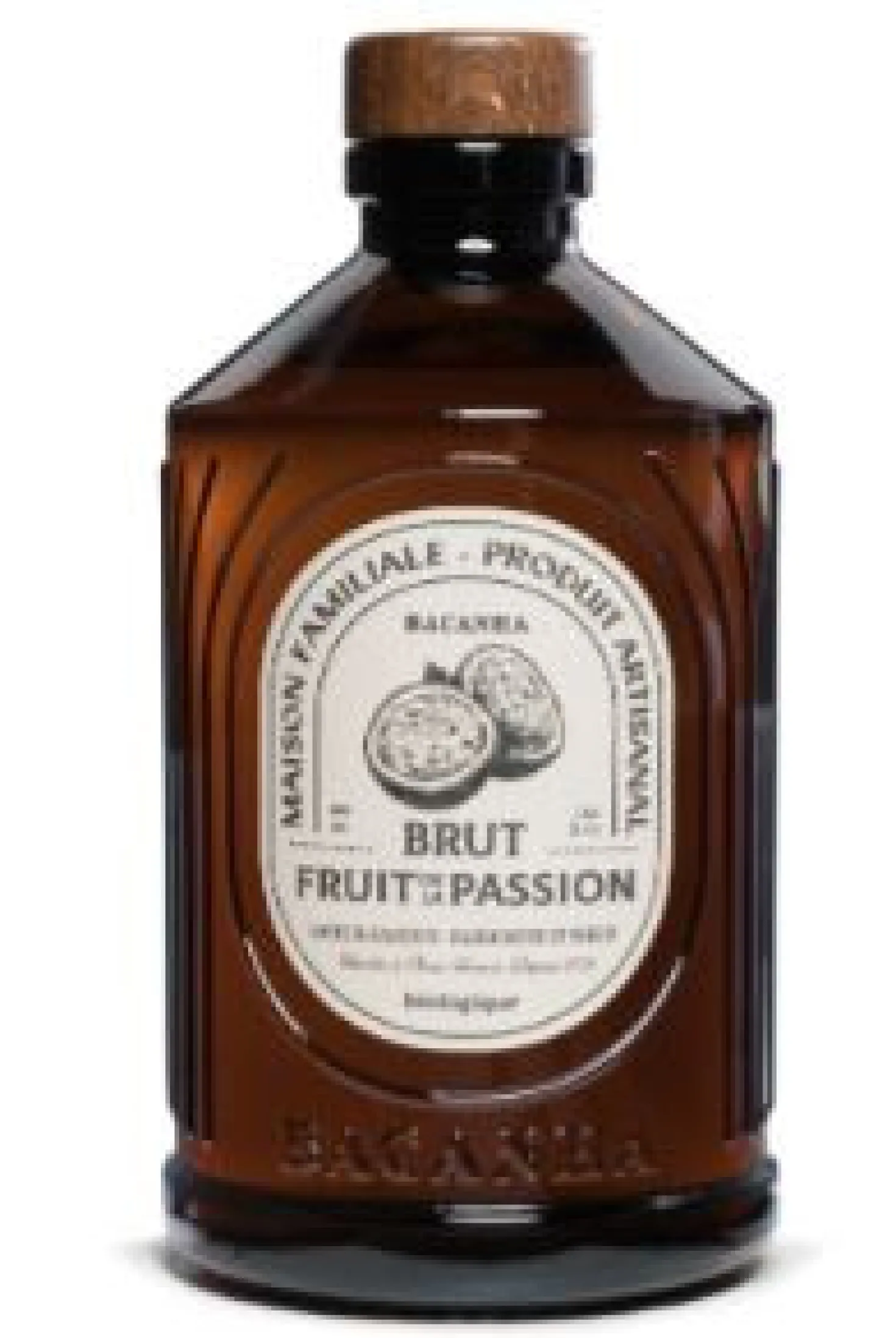 Sirop Fruit de la passion bio 400 ml Brut - Bacanha
