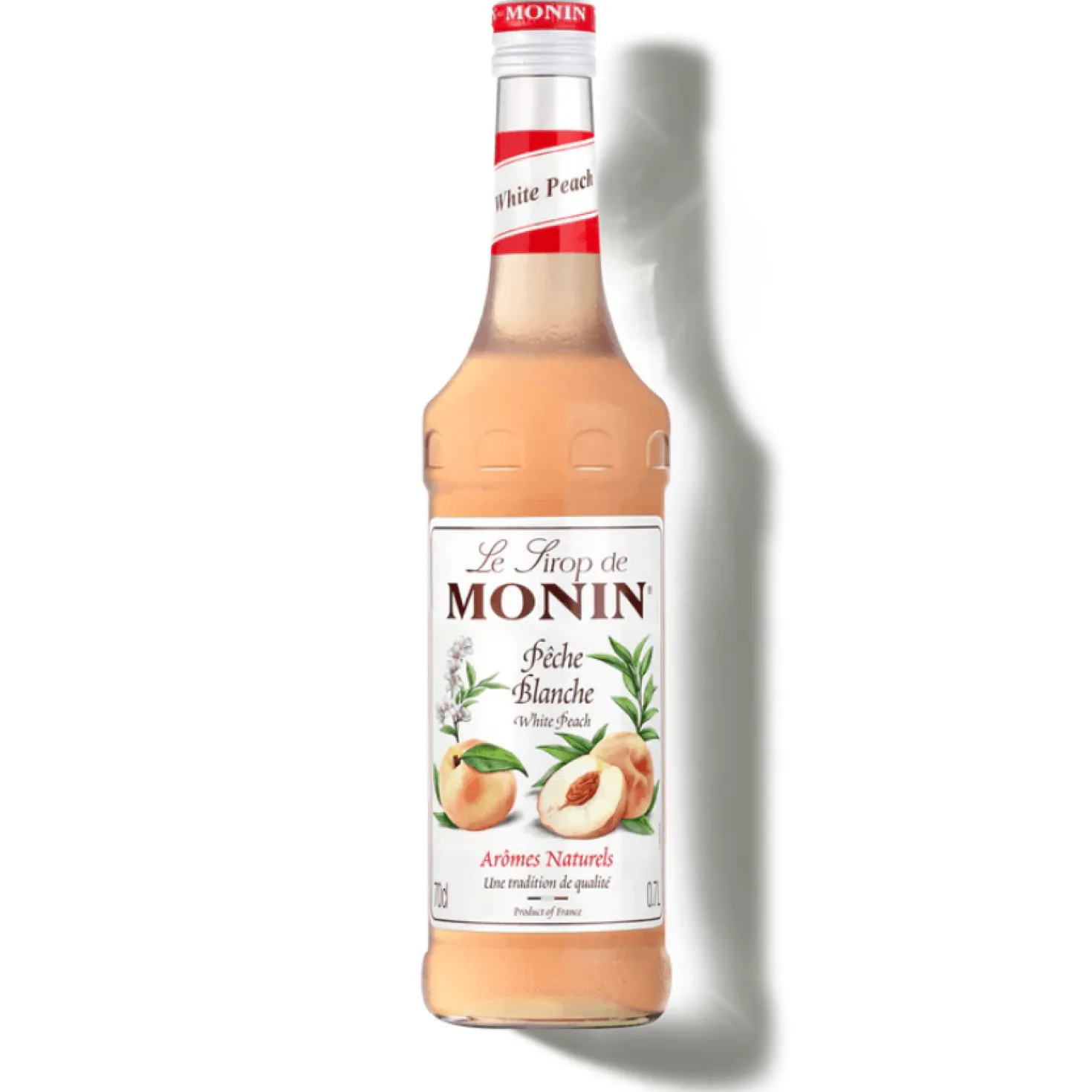 Sirop Pêche blanche 70 cl - Monin