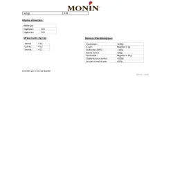 Sirop Praliné 70 cl - Monin
