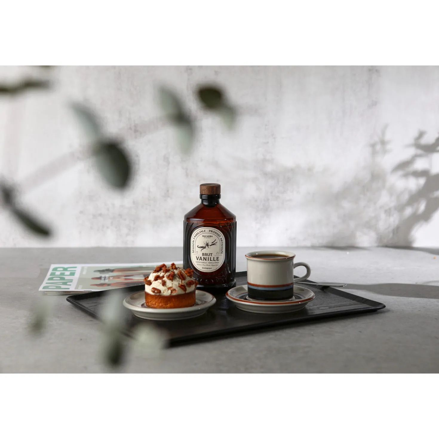 Sirop Vanille bio 400 ml Brut - Bacanha