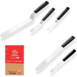 Spatule coudée en inox 9 cm - Alice Délice