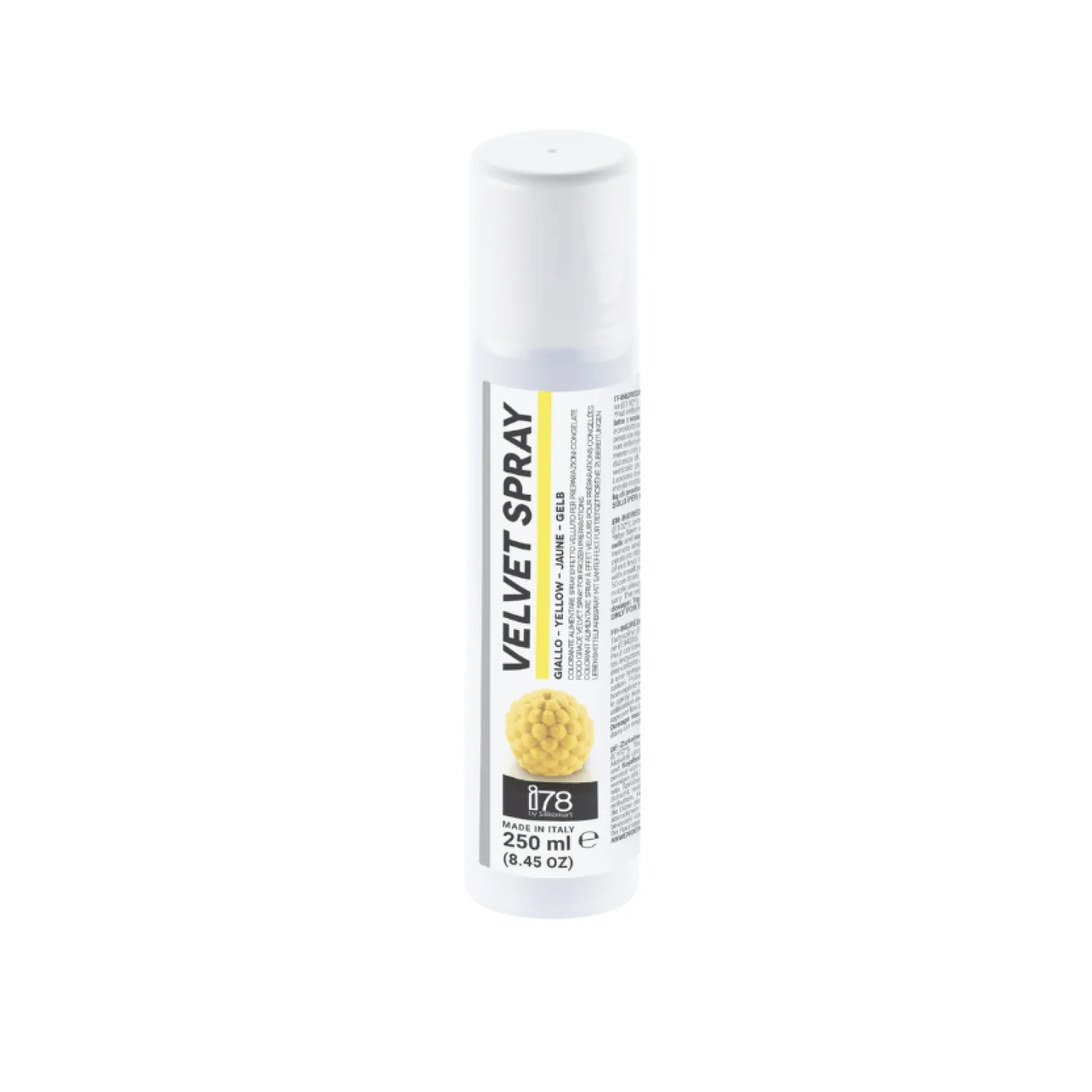 Spray velours Jaune beurre de cacao 250 ml - Silikomart
