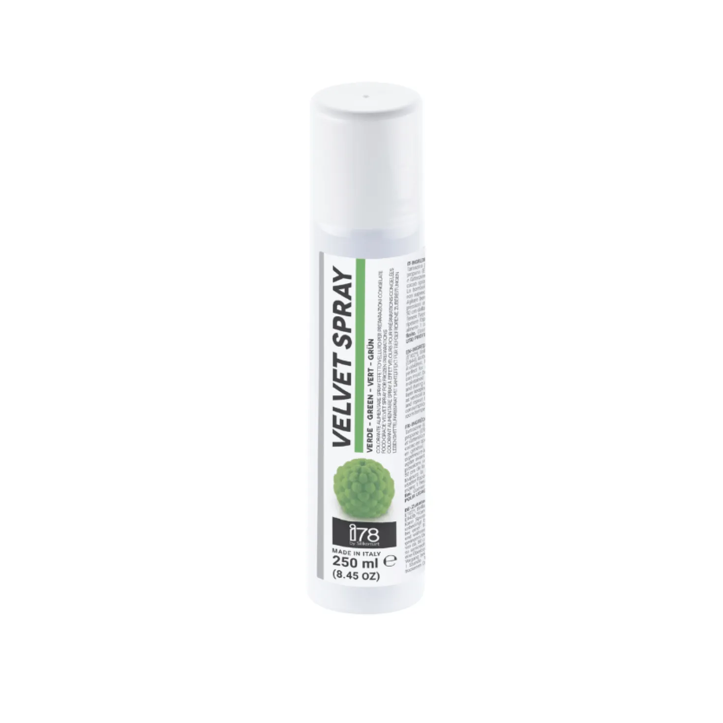 Spray velours Vert beurre de cacao 250 ml - Silikomart