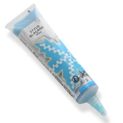 Stylo de glaçage pour décorer les biscuits bleu clair 32 gr