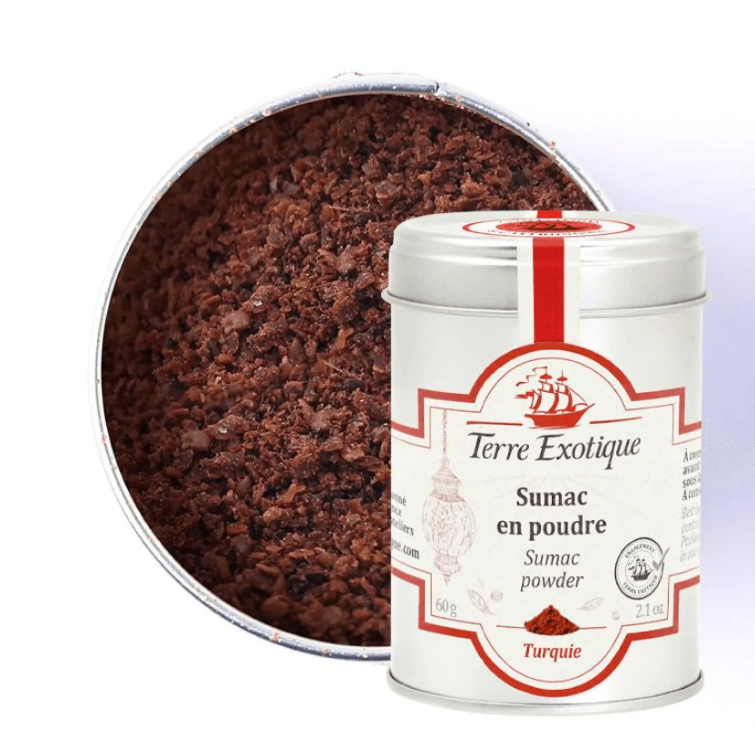 Sumac en poudre 60 gr - Terre Exotique
