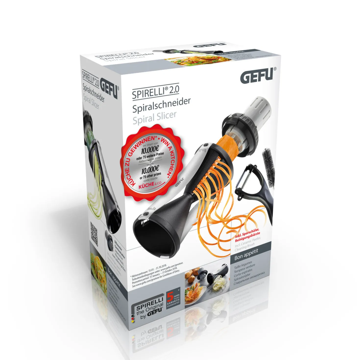 Taille légumes Spirelli 2.0 - Gefu