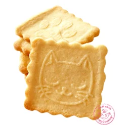 Tampon et découpoir pour biscuit chat- Scrapcooking