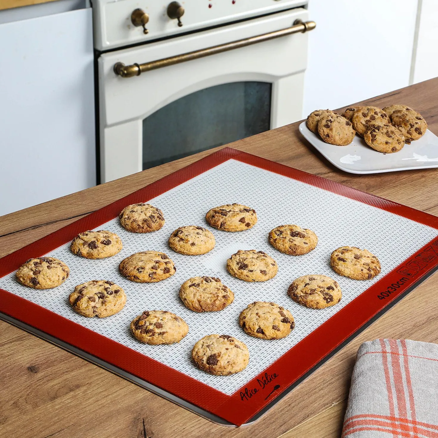 Tapis de cuisson en silicone 40 x 30 cm - Alice Délice