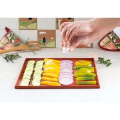 Tapis de cuisson rectangulaire à rebord - Alice Délice