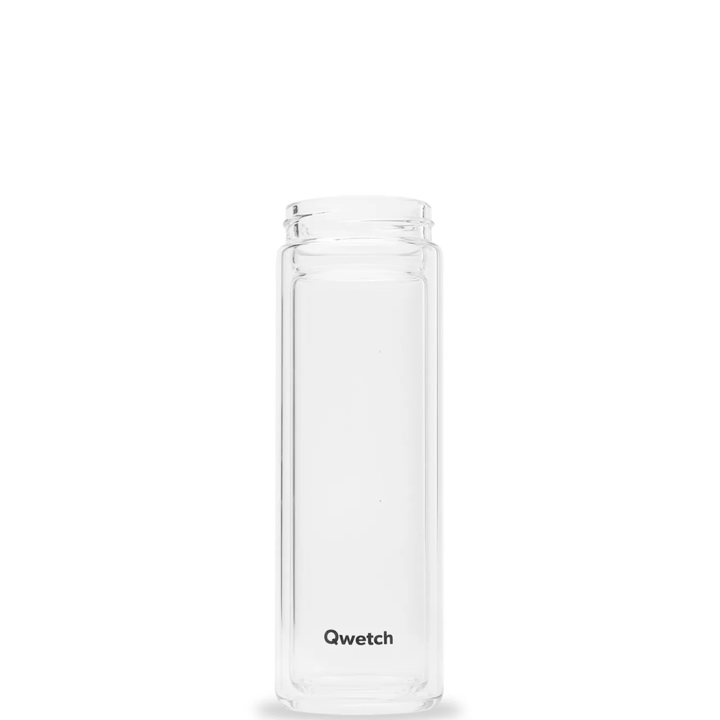 Théière verre double paroi inox 430 ml - Qwetch