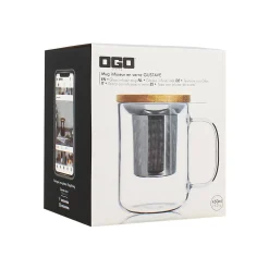 Tisanière en verre 450 ml Gustave - Ogo Living
