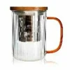 Tisanière en verre anse ambre 475 ml Karl - Ogo Living