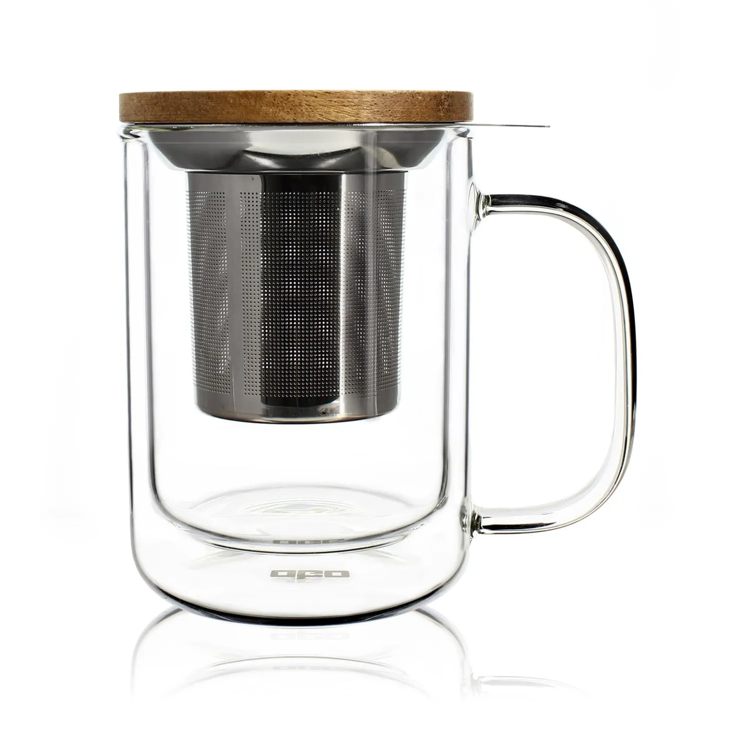 Tisanière en verre double paroi 350 ml Gustave- Ogo Living