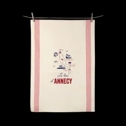 Torchon Le lac d´Annecy - Tissage de L´Ouest