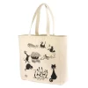 Tote bag Dubout 3 chats 40x35 écru - Winkler