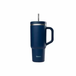 Travel cup isotherme Bleu nuit 900 ml - Qwetch