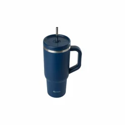 Travel cup isotherme Bleu nuit 900 ml - Qwetch