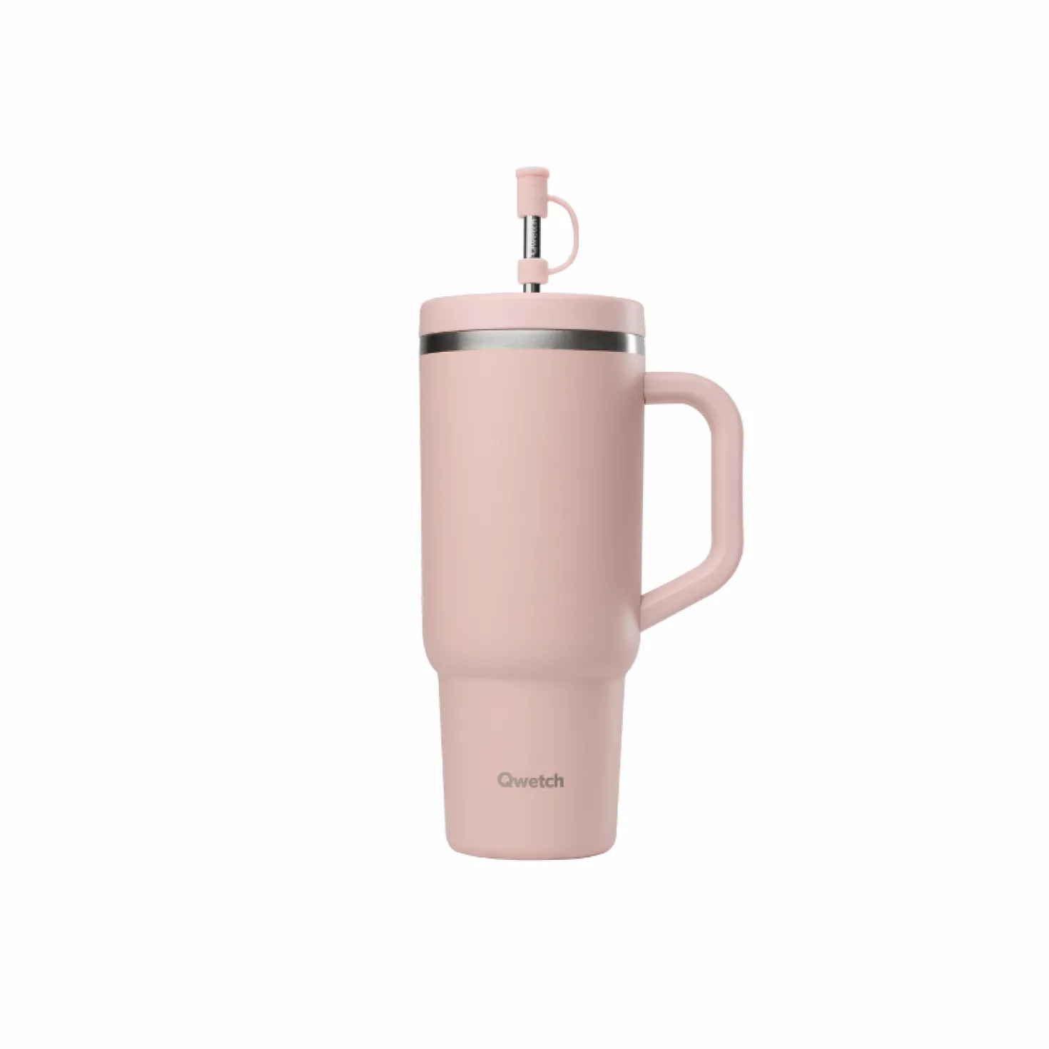 Travel cup isotherme Pastel rose 900 ml -Qwetch