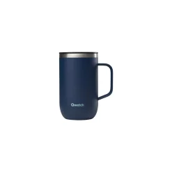 Travel mug isotherme avec anse bleu 470 ml - Qwetch