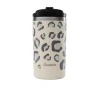 Travel mug isotherme Leopard Sable 350 ml - Qwetch