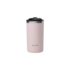 Travel mug isotherme pastel rose - 350 ml - Qwetch