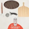 Ustensiles pour pizza maison + Huile piquante offerte