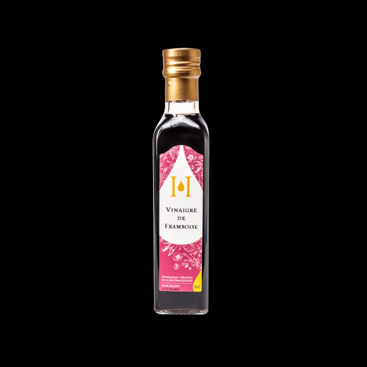 Vinaigre de Framboise, 25 cl - Huilerie Beaujolaise