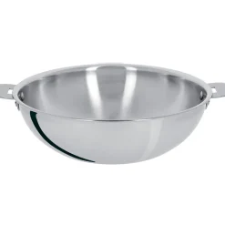 Wok amovible inox triply sans PFAS Casteline 28 cm - Cristel