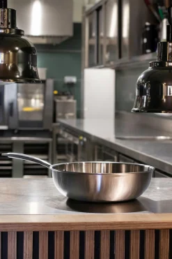 Wok inox sans PFAS Triply 28 cm - Menastyl