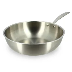 Wok inox sans PFAS Triply 28 cm - Menastyl